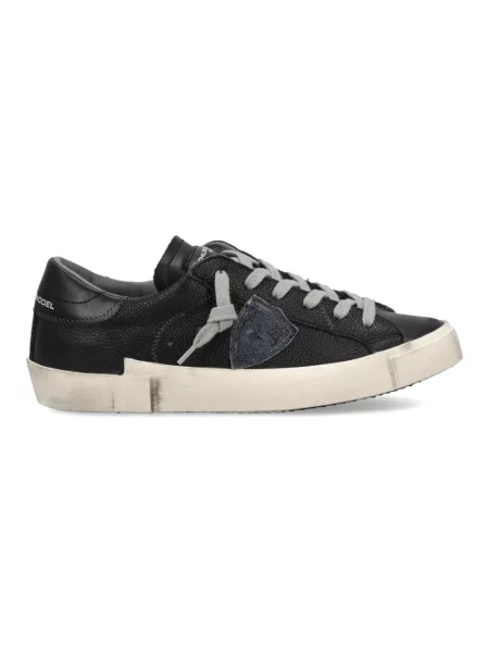 Buty do tenisa Philippe Model skórzane do tenisa czarne