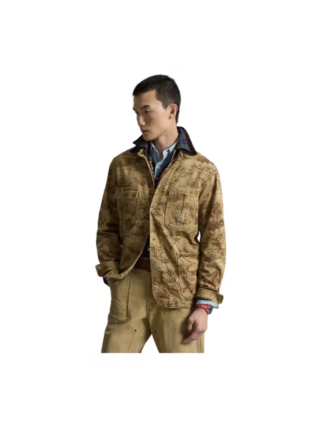 Lekka kurtka Polo Ralph Lauren beżowa