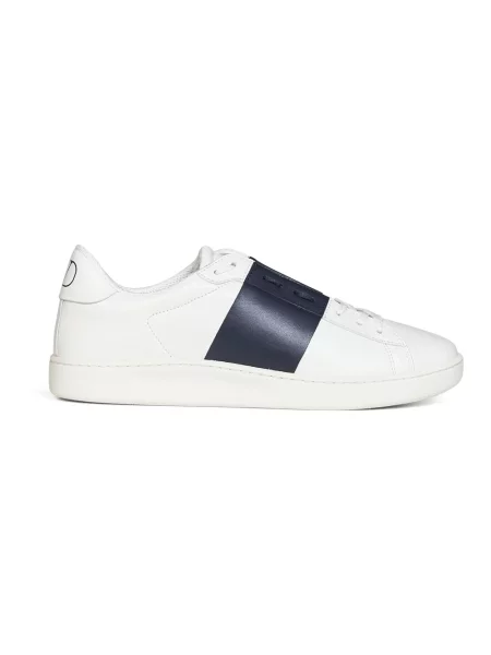 Sneakersy Valentino Garavani skórzane białe