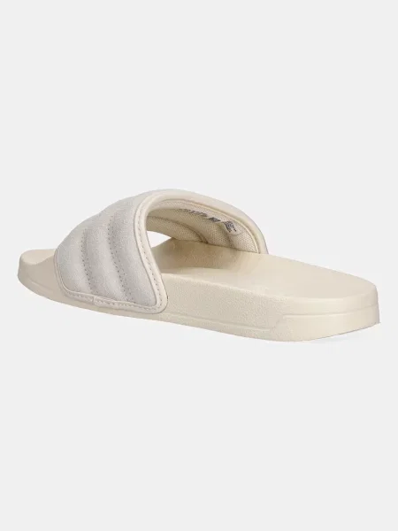 Adidas papucs velúrból Adilette Noshower bézs