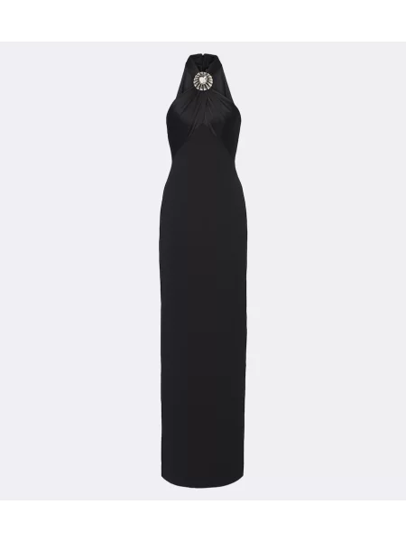 Rochie David Koma cu gât halter negru