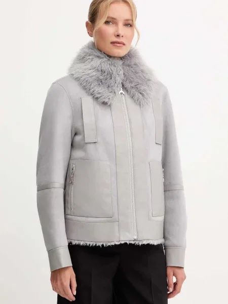 Patrizia Pepe kurtka przejściowa szary