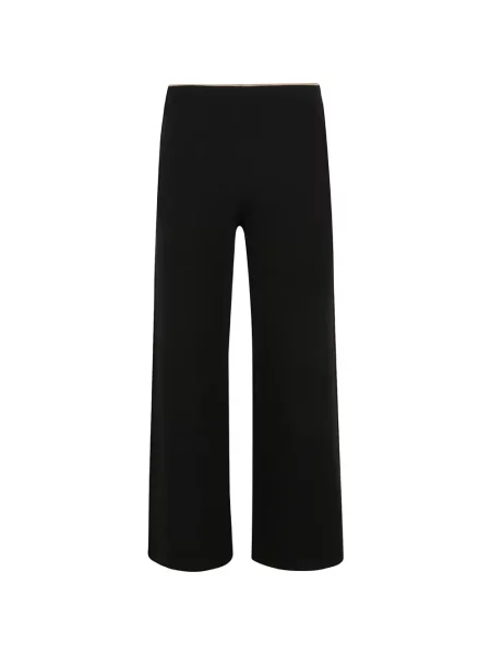 Pantaloni Kiton tricotate negru