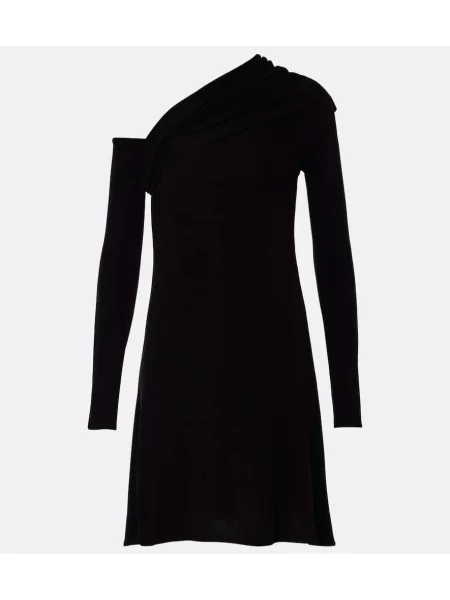 Rochie Courreges cu un umăr gol negru