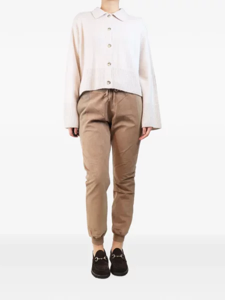 Pantaloni Joseph din piele de căprioară cu cordon