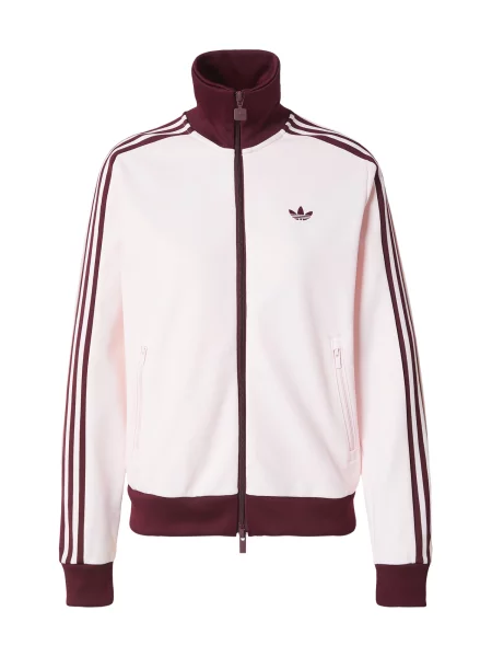 ADIDAS ORIGINALS Hanorac CLASSIC roz / vin roșu