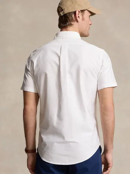 POLO RALPH LAUREN Cămașă | Custom fit alb
