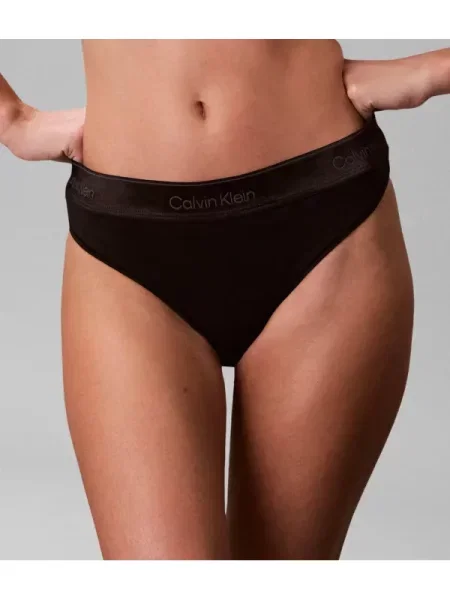 Calvin Klein Underwear Chilot tanga negru