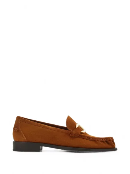 Mocasini Ferragamo maro
