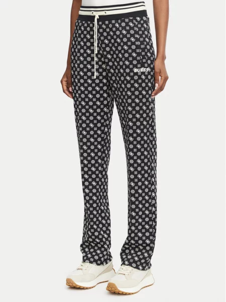 Pantaloni sport Guess negru