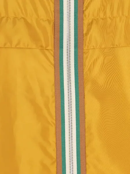 Geacă Moncler cu glugă galben