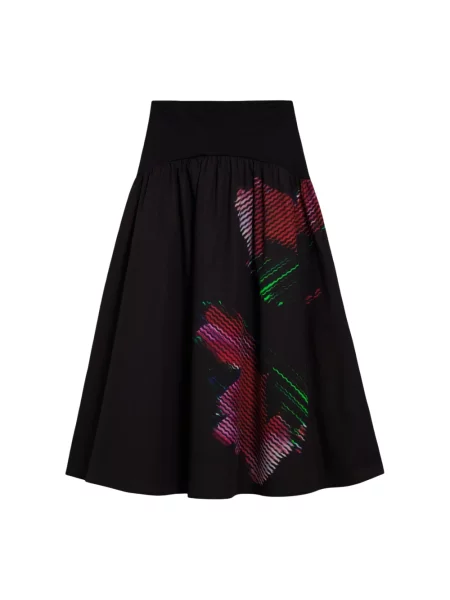 Spódnica maxi Desigual do kolan czarna