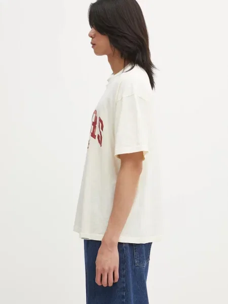 Represent tricou din Owners cu imprimeu bej