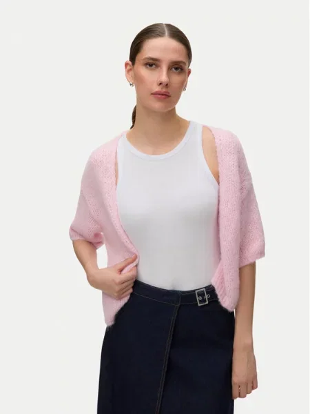 Kardigan Vero Moda růžový