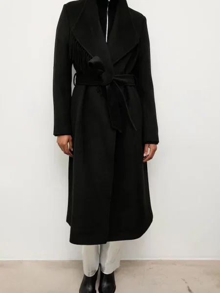 Answear.LAB palton de lana negru