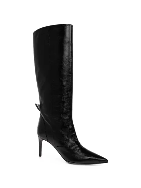 Botine Iro din piele negru