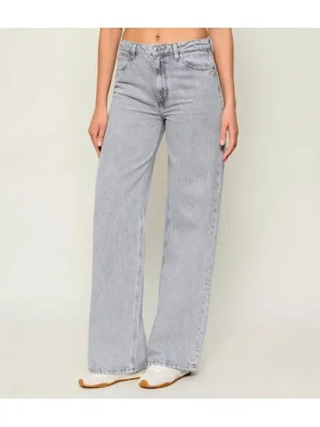 GUESS Blugi | Relaxed fit | high rise gri
