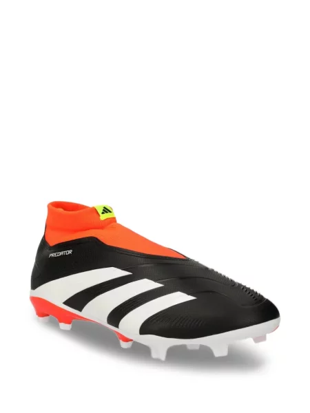 Sneakersy Adidas Terrex w paski z nadrukiem skórzane czarne