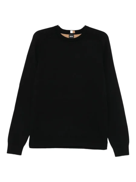 Hanorac crewneck Boss negru