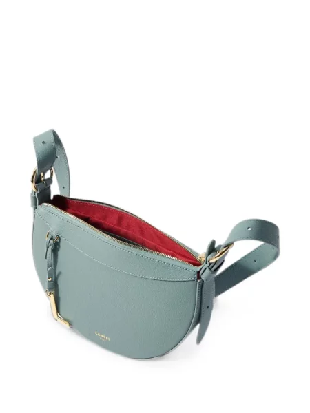 Body Lancel din piele verde