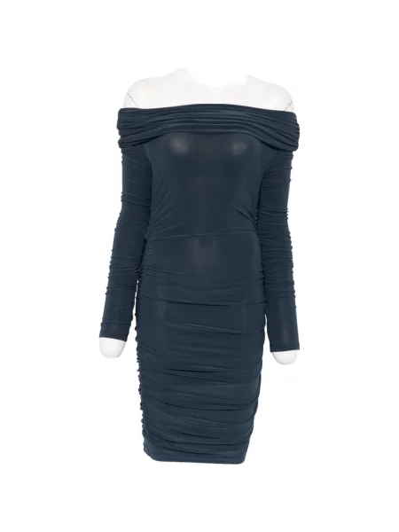 Rochie mini Patrizia Pepe drapată albastru