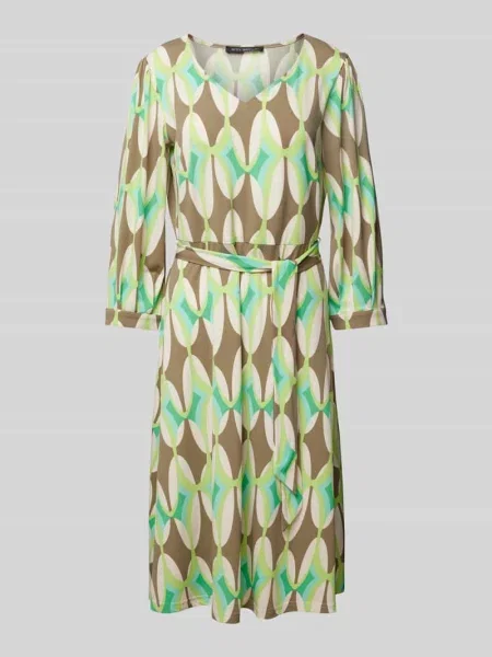 Sukienka midi z wiązanym paskiem Betty Barclay