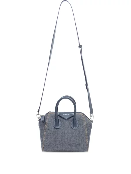 Geantă Givenchy Antigona albastru