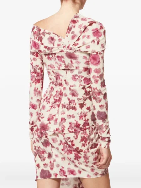 Top Isabel Marant de mătase cu model floral