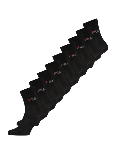 FILA Șosete roșu / negru alb