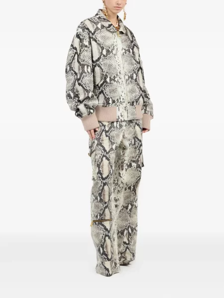 Geacă Roberto Cavalli cu imagine alb