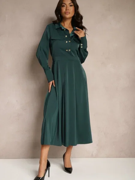 Rochie Etaviela verde