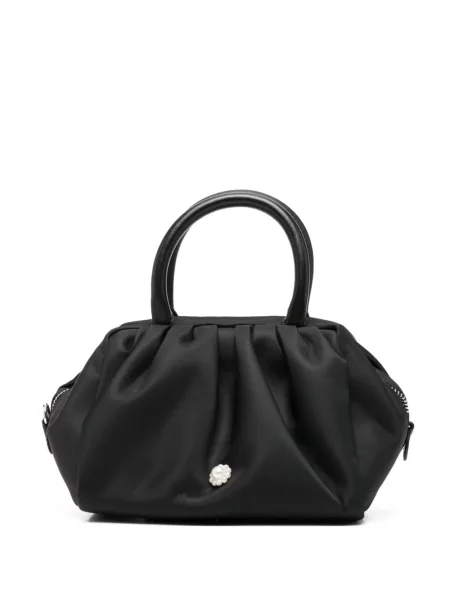 Geantă shopper Simone Rocha cu perle negru