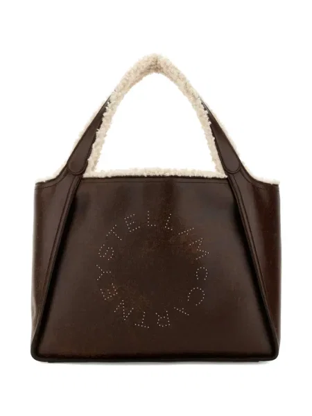 Geantă Stella Mccartney maro