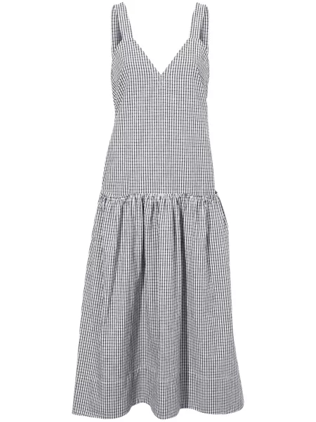 Rochie midi Proenza Schouler White Label cu imagine până la genunchi de costum alb