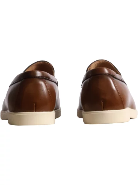 Mokasíny Uomo Design hnedá