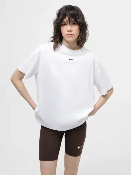 NIKE Essntl Lbr Футболка білий