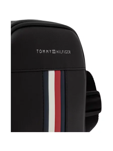 TOMMY HILFIGER Taška přes rameno červená / černá / bílá modrá
