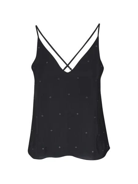 Top Ag Jeans negru