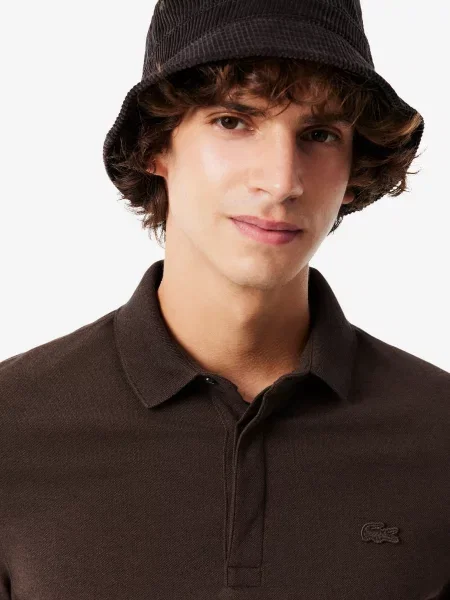 Поло Lacoste голубое