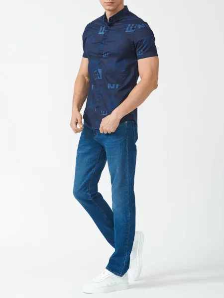 Сорочка Armani Exchange синя