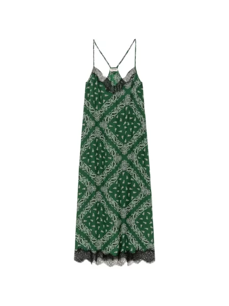 Rochie Zadig&voltaire de mătase verde