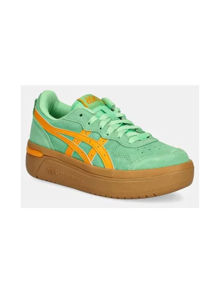 Sneakersy Asics Japan zamszowe zielone