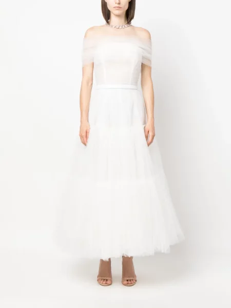 Rochie maxi Ana Radu de costum alb