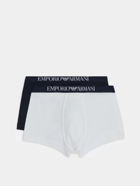 Набір трусів Emporio Armani білий/синій білі