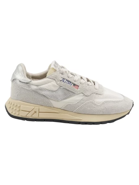 Sneakersy Autry skórzane szare