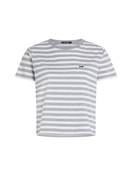 Karl Lagerfeld Tricou ikon alb