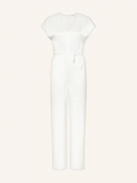 Mrs & Hugs Kombinezon Z Satyny weiss biały
