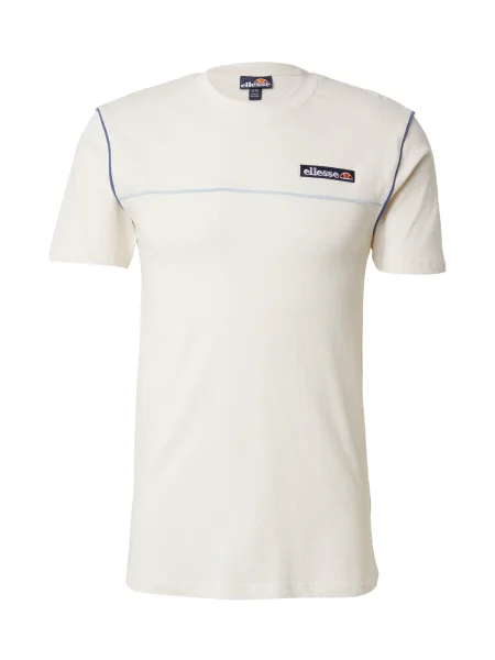 ELLESSE Majica Sacco ecru modra