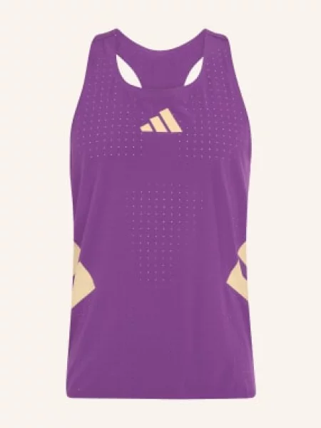 Běžecké tričko Adidas žluté