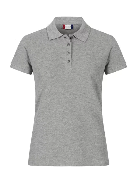 Clique Heavy Premium Polo – ciężka koszulka polo z czesanego bawełny – szara